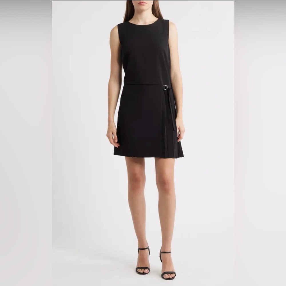 Sam Edelman Side Pleat Sheath Mini Dress Size 8